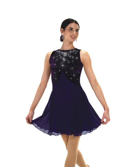 Jerry's 560 Crystallization Dress Plum Sleeveless