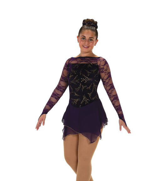 Jerry's 593 Everlace Dress Purple Long Sleeves