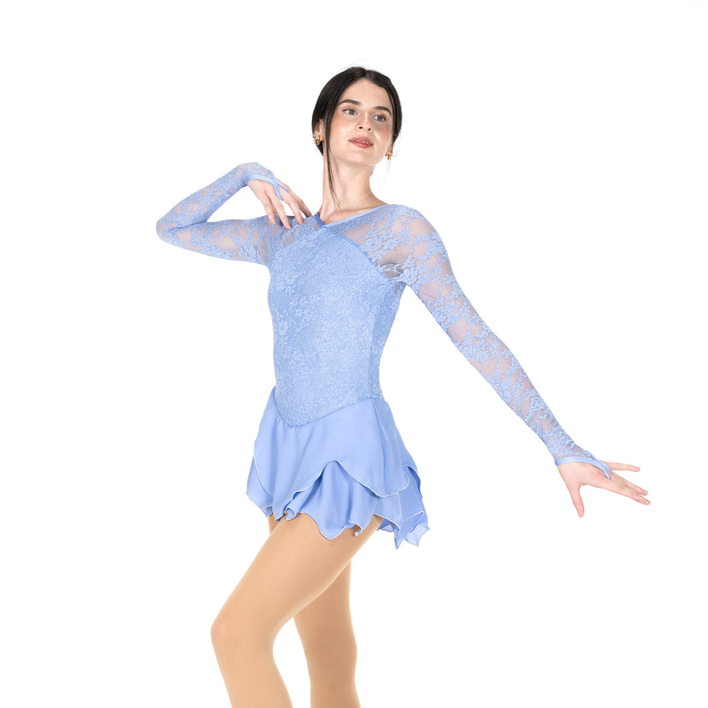 Jerry's 597 Lady in Lace Dress Youth Blue Mist Youth 12-14 Long Sleeves