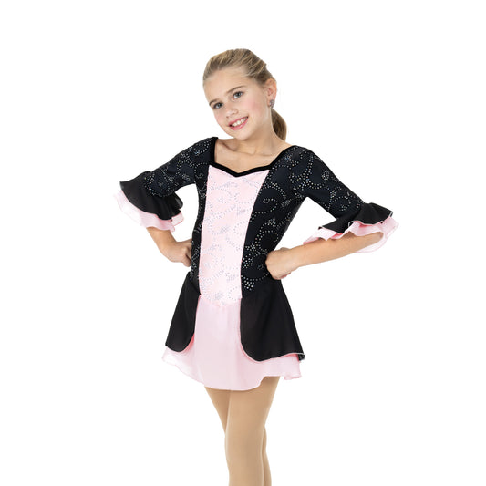 Jerry's 598 Operetta Dress Youth Black Three-Quarter Sleeves