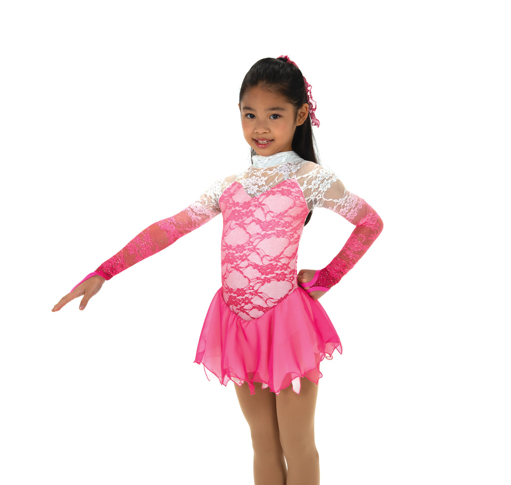 Jerry's 602 Starting to Snow Dress Youth Pink Long Sleeves