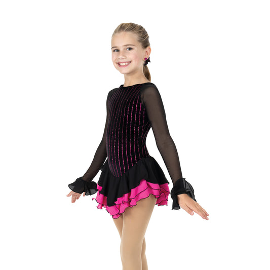 Jerry's 612 Pinkstripe Dress Youth Black Long Sleeves