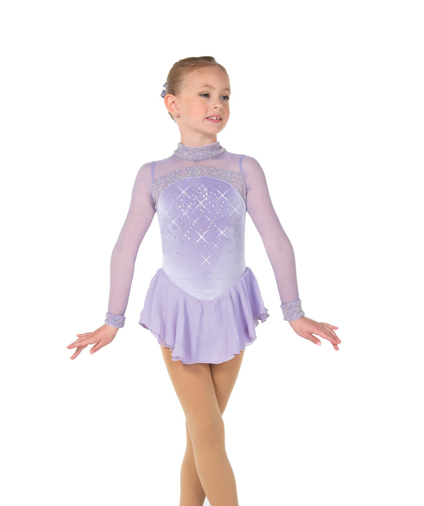 Jerry's 616 Wisteria Wishes Dress Youth Soft Purple Long Sleeves