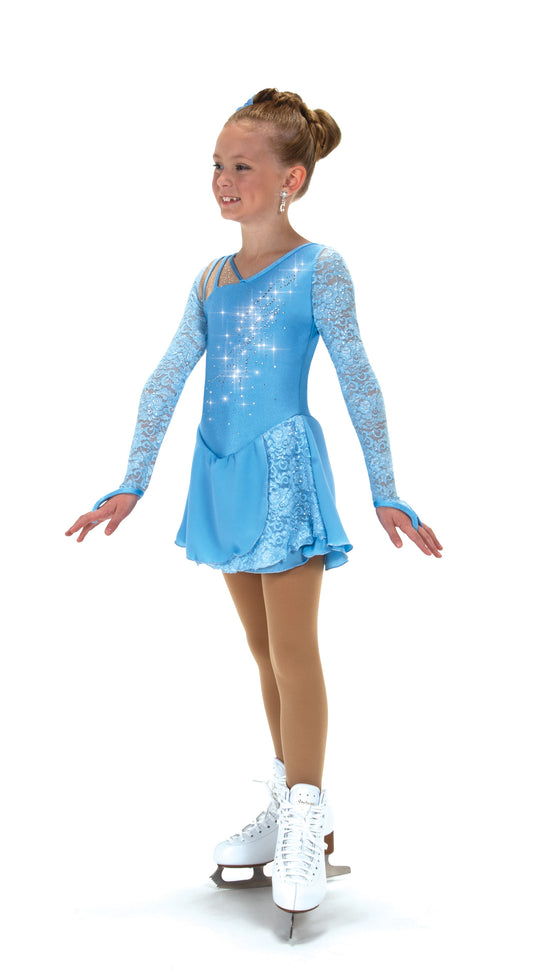 Jerry's 617 Side Glide Dress Youth Crystal Blue Long Sleeves