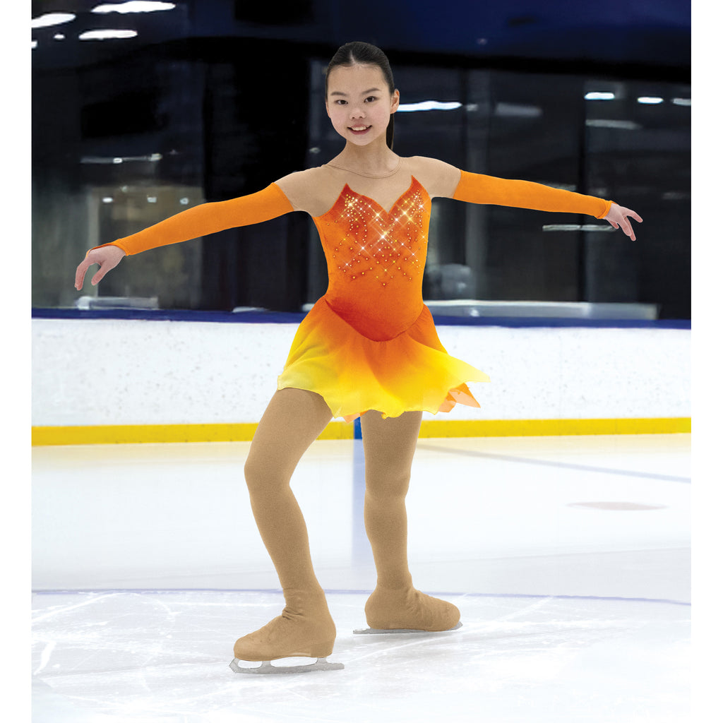 Jerry's 622 Circle of Sun Dress Youth Orange Long Sleeves