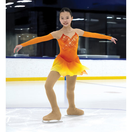 Jerry's 622 Circle of Sun Dress Youth Orange Long Sleeves