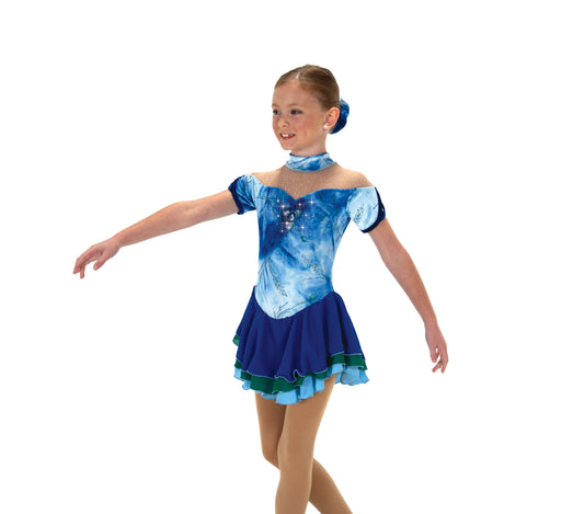 Jerry's 626 Celtic Charme Dress Youth Blue Off the Shoulder