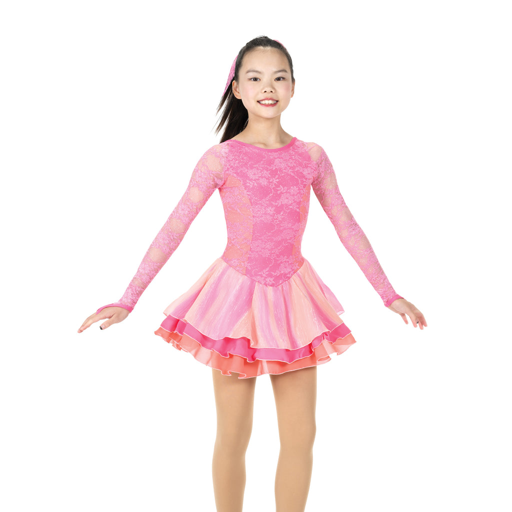 Jerry's 642 Parfait Dress Youth Pink Long Sleeves