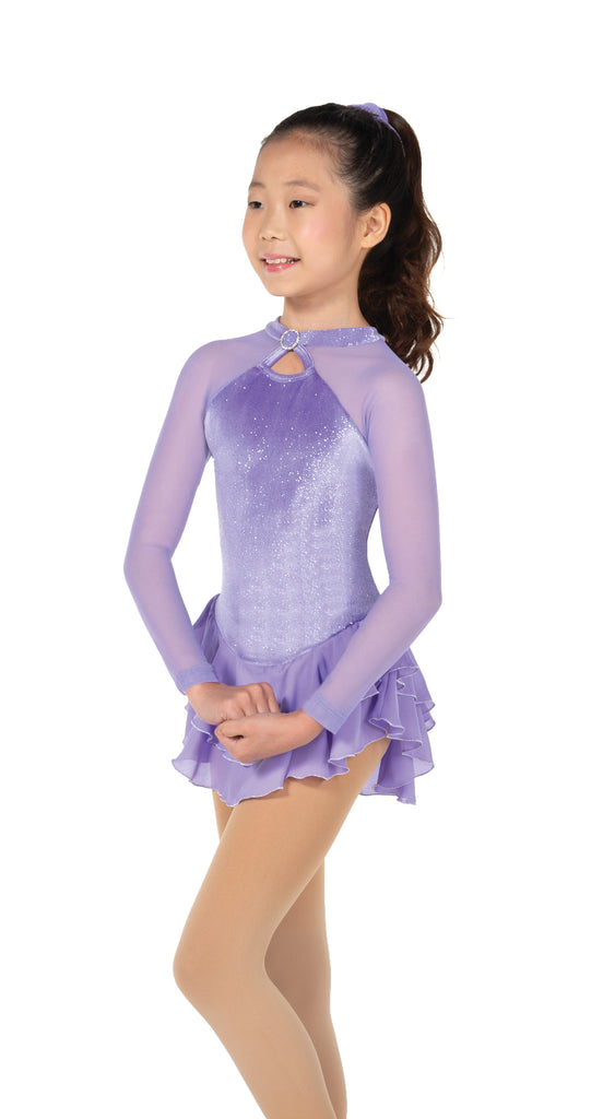 Jerry's 645 Shimmer Dress Youth Soft Iris Long Sleeves