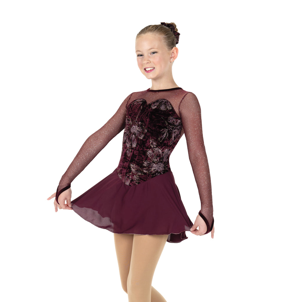 Jerry's 667 Bordeaux Cadeaux Dress Wine Long Sleeves
