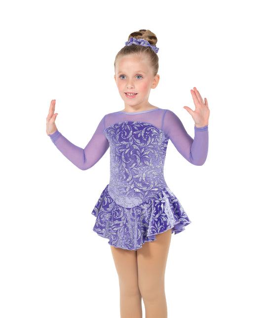 Jerry's 677 Ice Whirl Dress Youth Crocus Purple Long Sleeves