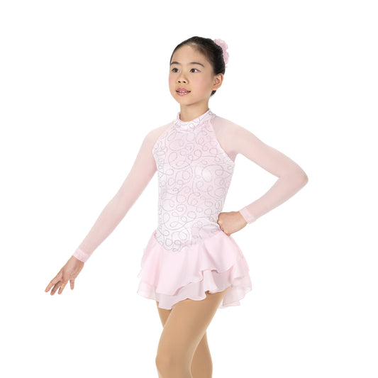 Jerry's 689 Double Loop Dress Youth Ballet Pink Long Sleeves