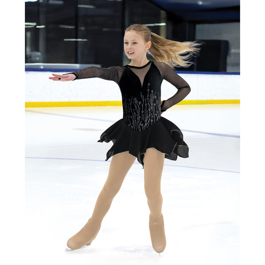 Jerry's 690 Starline Dress Youth Black Long Sleeves
