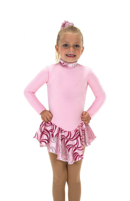 Jerry's 696 Fancy Fleece Dress Youth Ballet Pink Long Sleeves