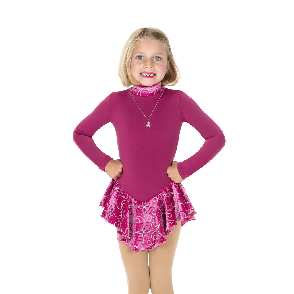 Jerry's 696 Fancy Fleece Dress Youth Deep Pink Long Sleeves