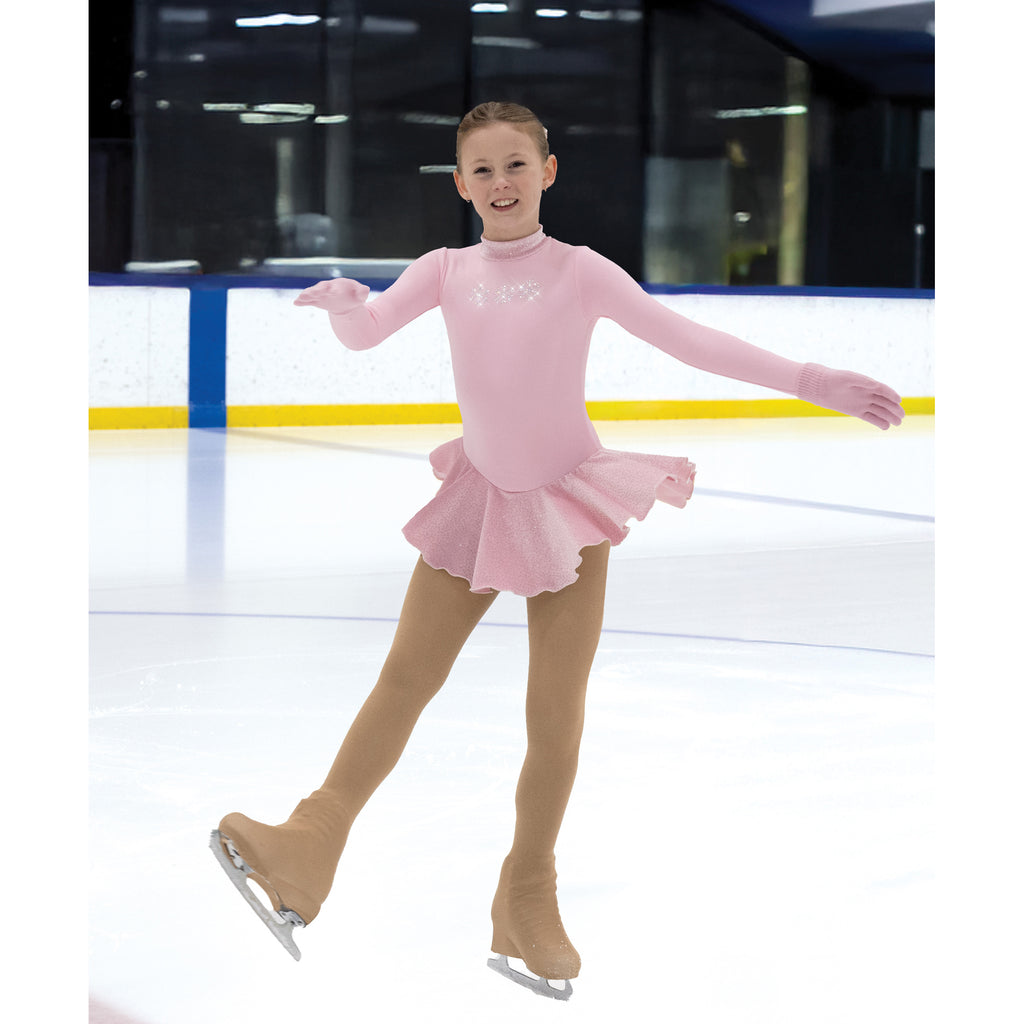 Jerry's 697 Crystal Fleece Dress Youth Pink Long Sleeves