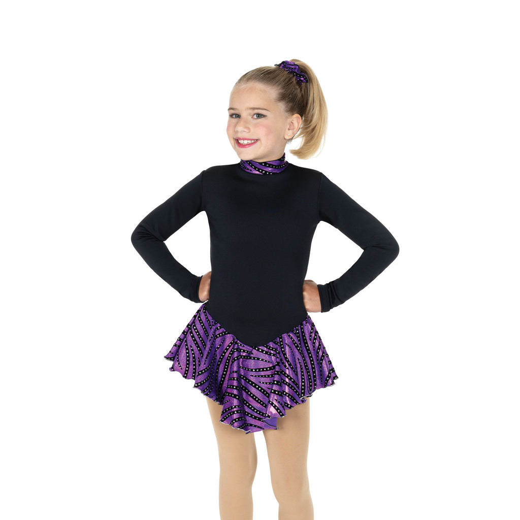 Jerry's 698 Tiger Fleece Dress Youth Purple Long Sleeve