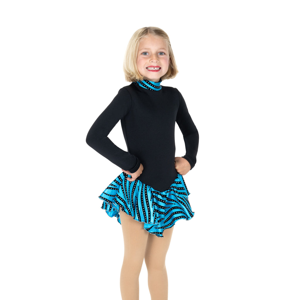 Jerry's 698 Tiger Fleece Dress Youth Turquoise Long Sleeve