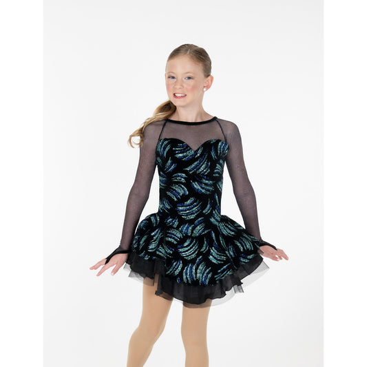 Jerry's 736 Ballet Noir Dress Youth Black Long Sleeves