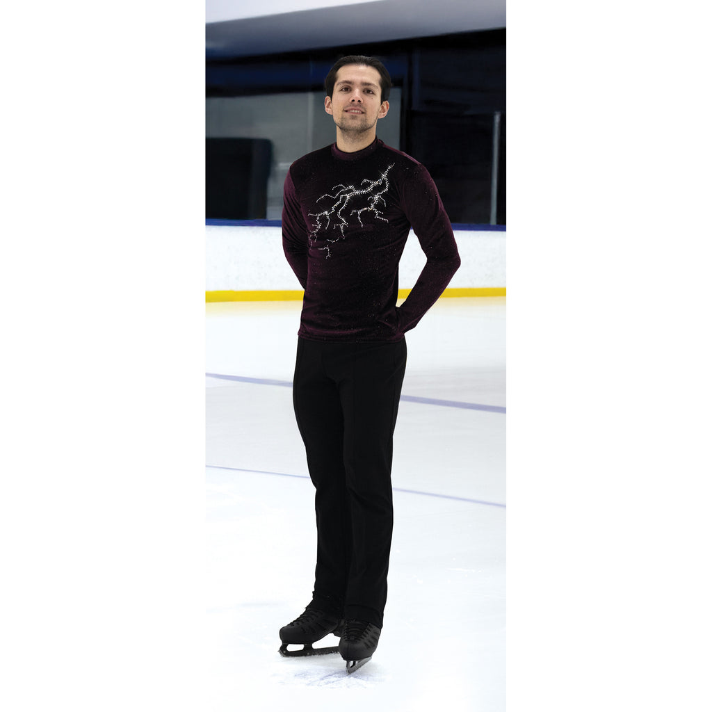 Jerry's 844 Mens Lightning Strikes Top Youth Thunder Wine