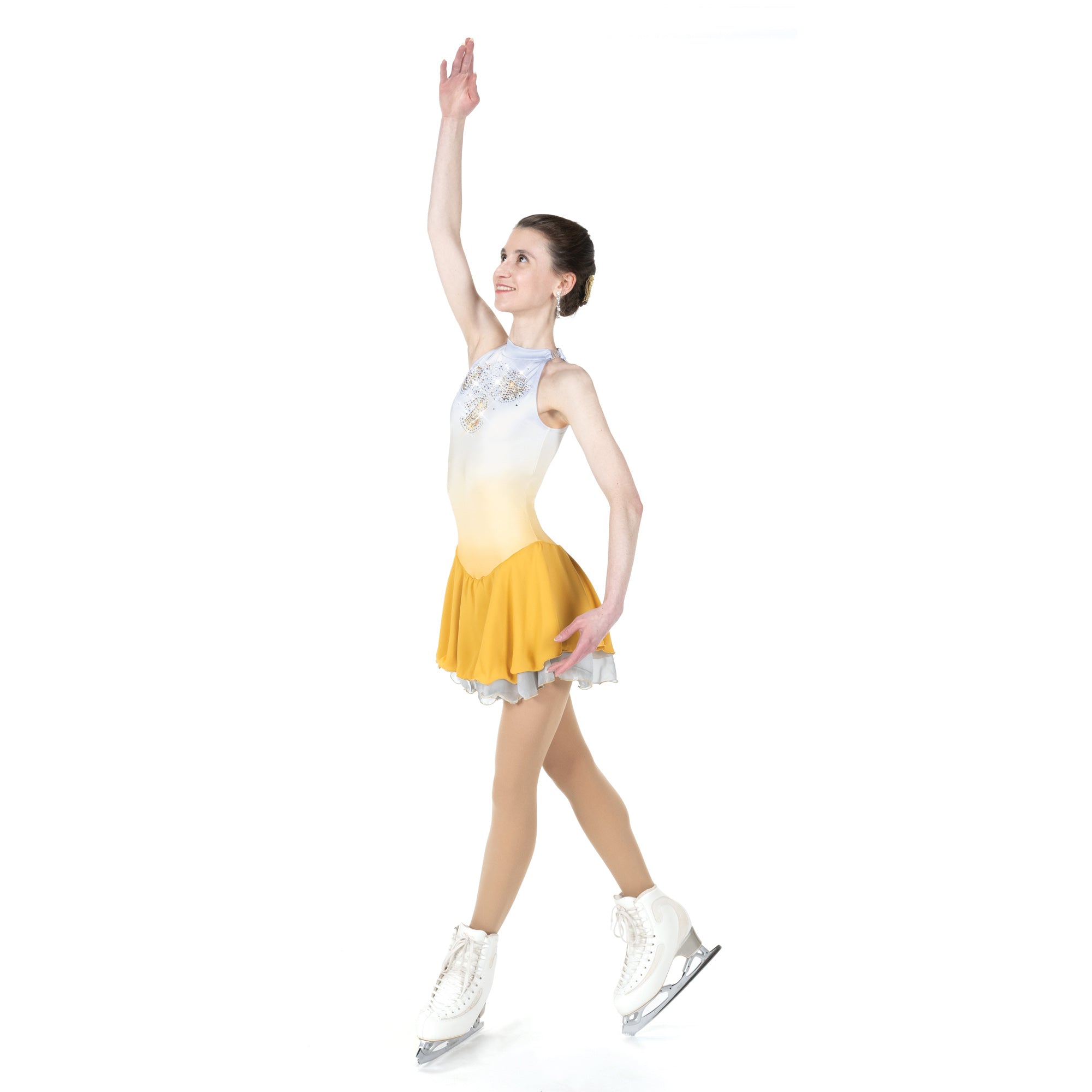 green emerald velvet dress Amazon.com: Girls Women Ice Skating Dress Yellow Stretchy Mesh Figure  Skating Dance Clothing : Clothing, Shoes & Jewelry main image 1