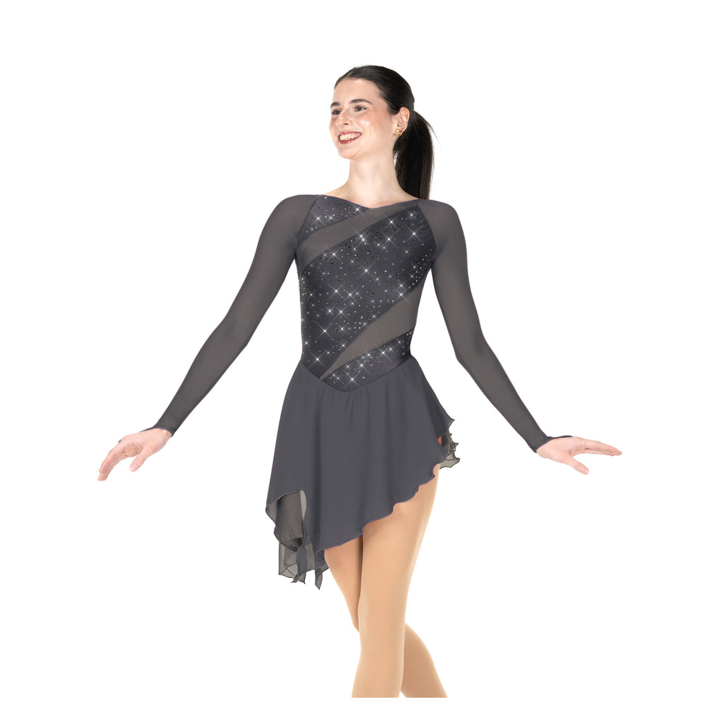 Aurora Ice AA042 Mesh & Magic Pewter Long Sleeve