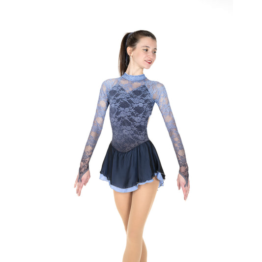 Aurora Ice AA063 Nite Mist Youth Misty Blue Youth 12-14 Long Sleeve