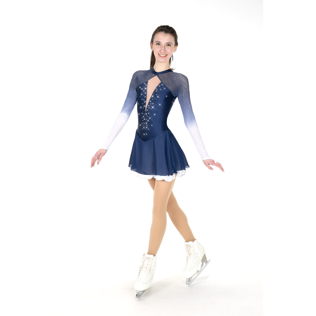 Aurora Ice AA067 Indigo Frost Indigo Blue Long Sleeve
