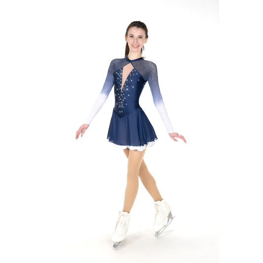 Aurora Ice AA067 Indigo Frost Indigo Blue Long Sleeve