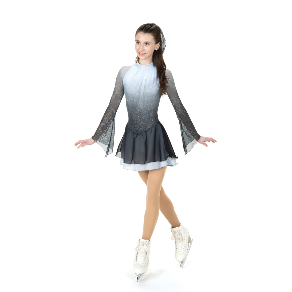 Aurora Ice AA089 A Chill In The Air Dress Youth Dusky Black Youth 12-14 Long Sleeves