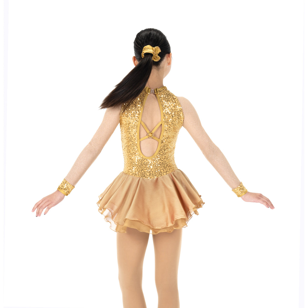 Aurora Ice AJ387 Golden Dress Youth