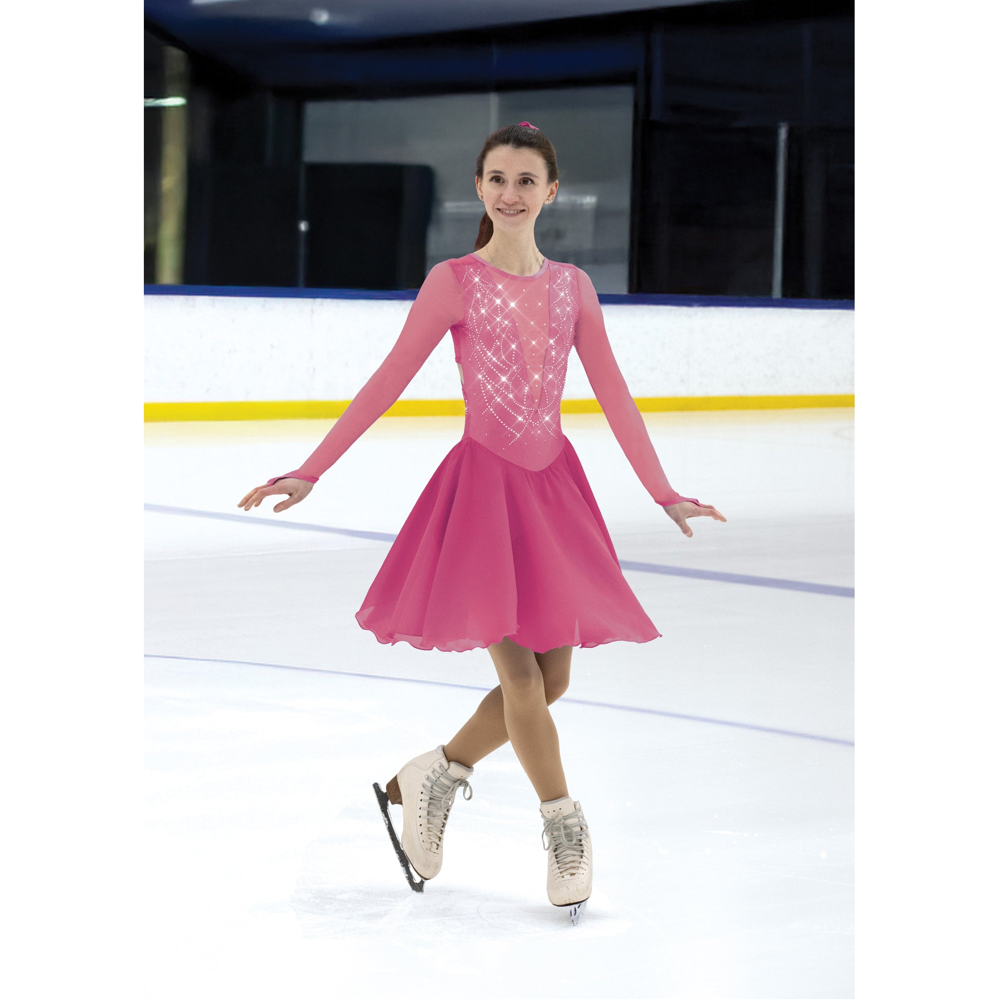 Solitaire D26015P Deco Dance Dress Plain Youth
