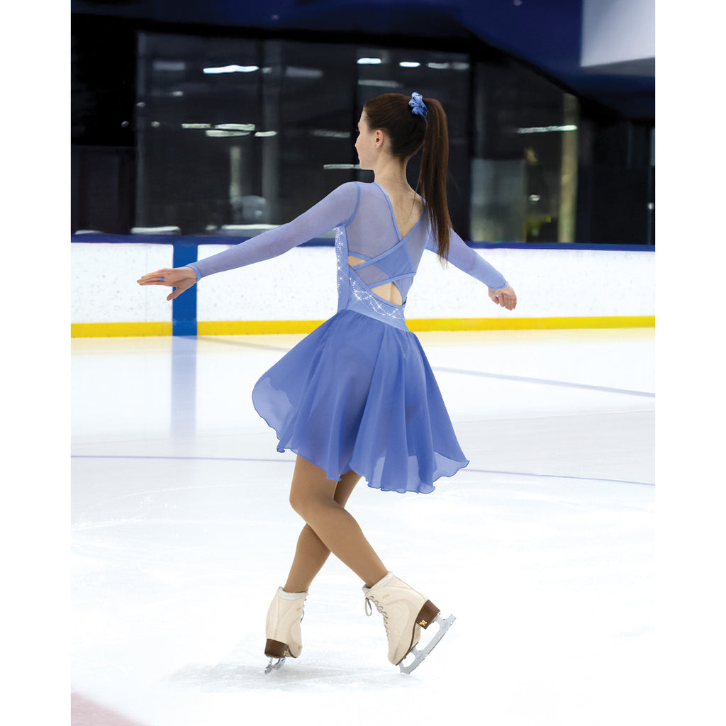 Solitaire D26015R Deco Dance Dress Crystalled Youth