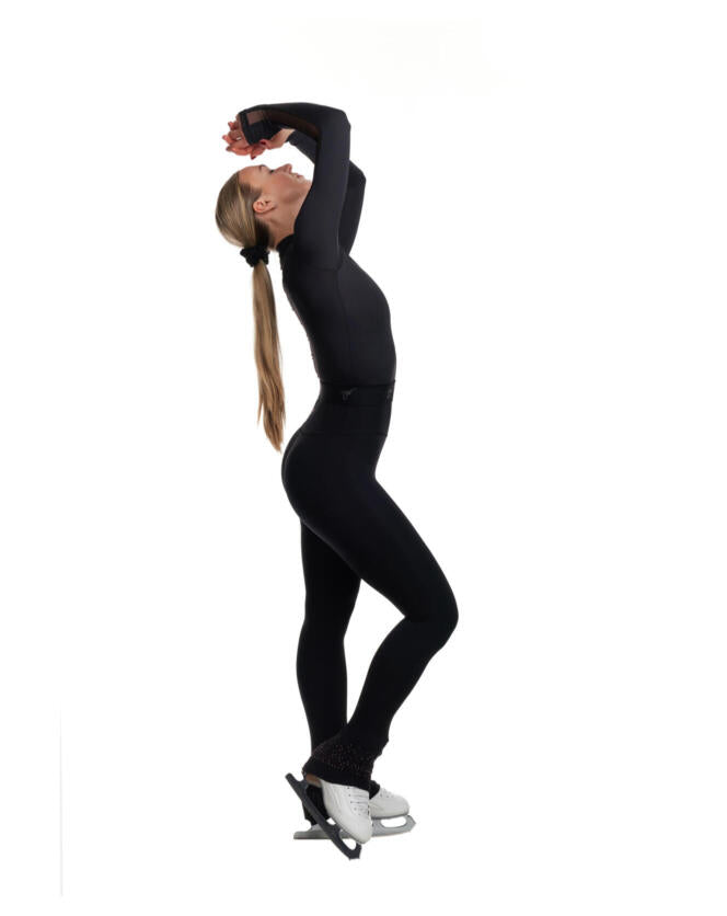 Premium Ice Skating Neoprene Leggings For Gym, Yoga, And Skate Workouts  From Bingdie, $22.12