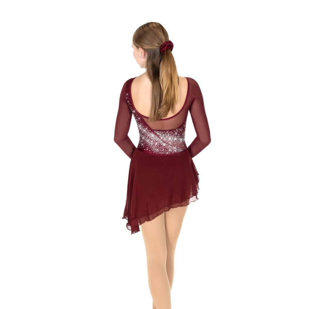 Solitarie F25018R Swoosh Dress Crystals Youth