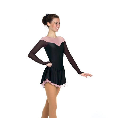 Solitaire F22013 Shaded Sweetheart Plain Rose Noir