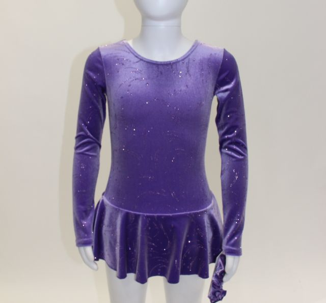 Mondor 2723 Milena Dress Youth Icy Purple Long Sleeves