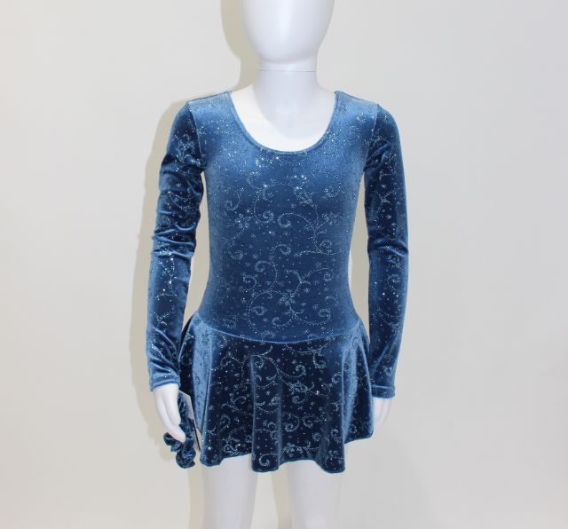 Mondor 2723 Milena Dress Youth Blue Que Long Sleeves