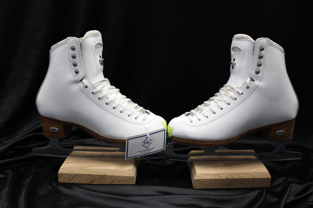 Used Skates Riedell Silver Womens 043