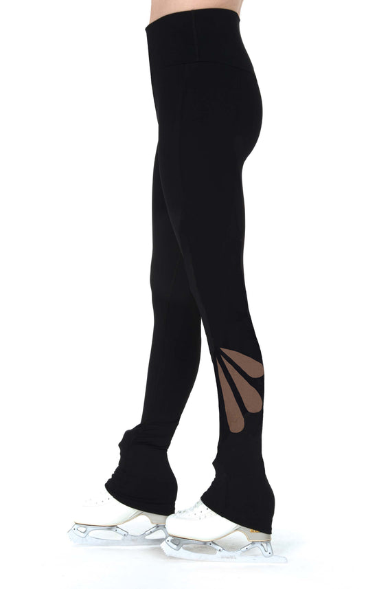 Solitaire L24007 Ice Drop Practice Wear Leggings Youth Black