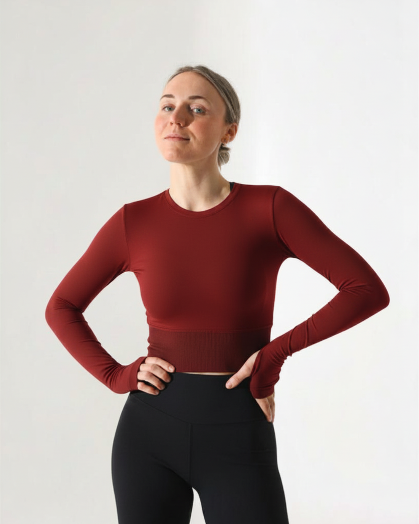 JIV Tops Natura Youth Bordo