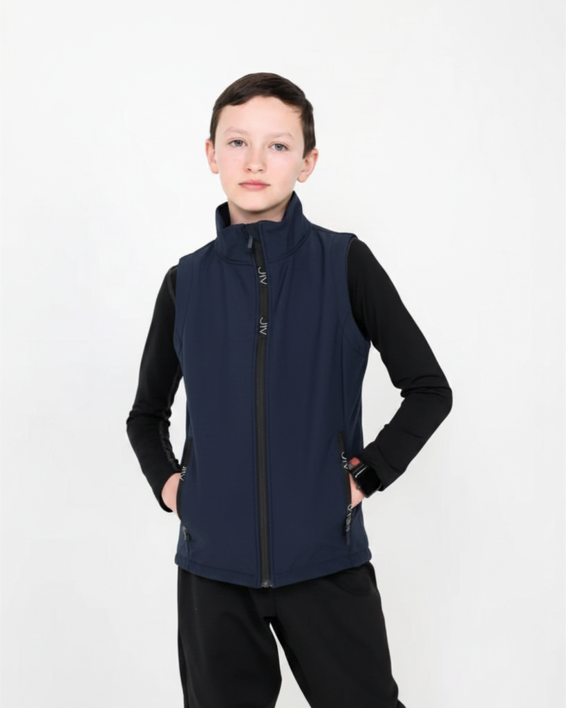 JIV Men's Vest Nordic Youth Navy