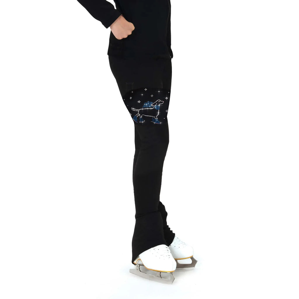 Jerry's S170 Skating Doggy Crystal Leggings