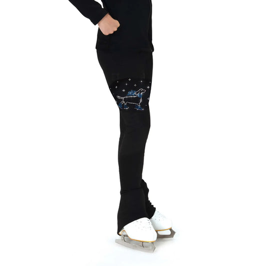 Jerry's S170 Skating Doggy Crystal Leggings