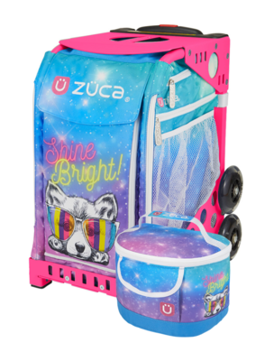 Zuca Bag Shine Bright (w/Lunchbox) Blue/Purple