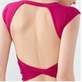 Candid Athletics Trisha Short Sleeve Fuchsia Short Sleeve