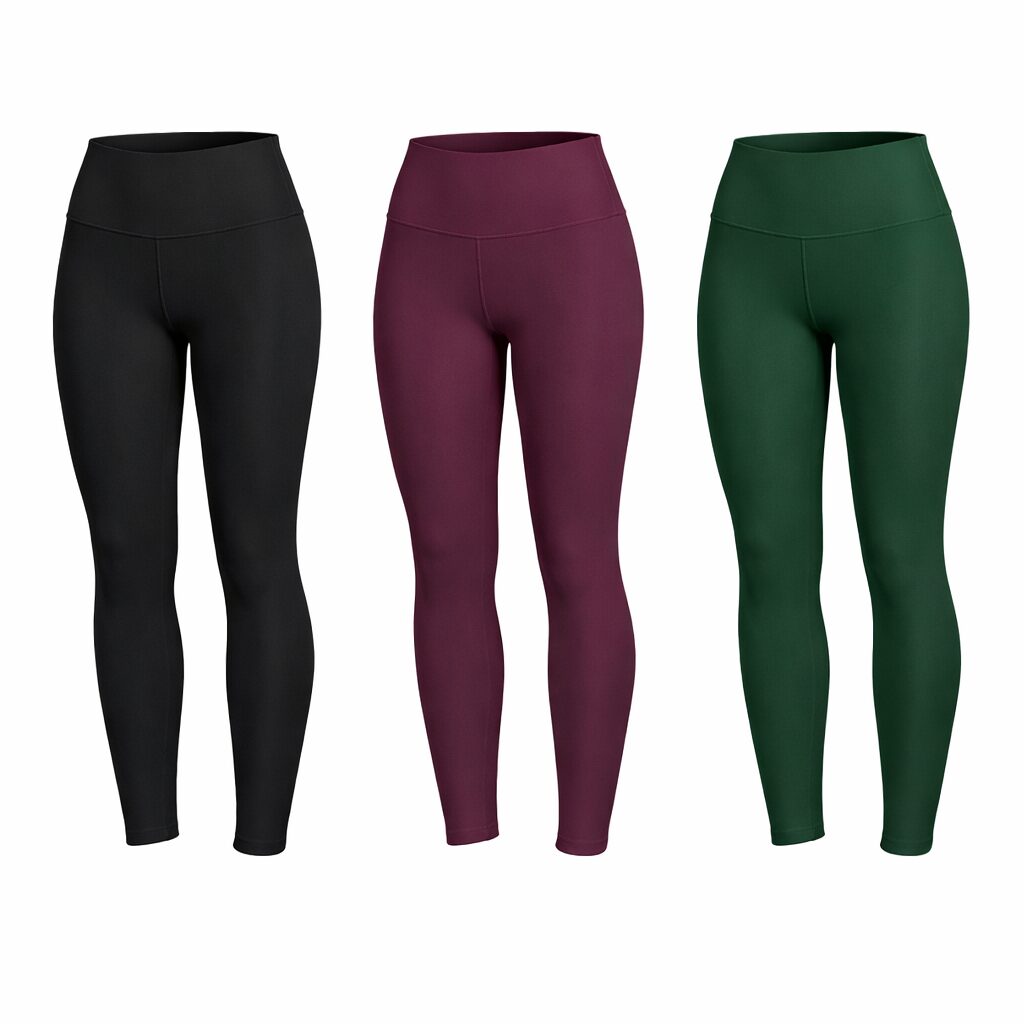 JIV Aera Leggings Dark Forest Green