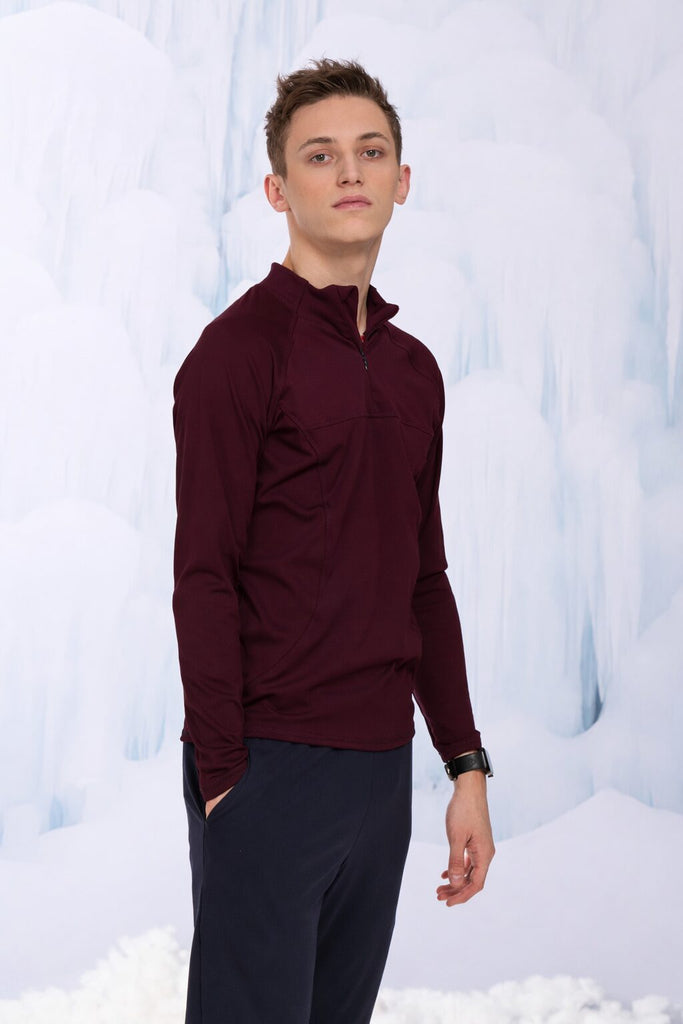 JIV Mens Shirt Thera Bordo