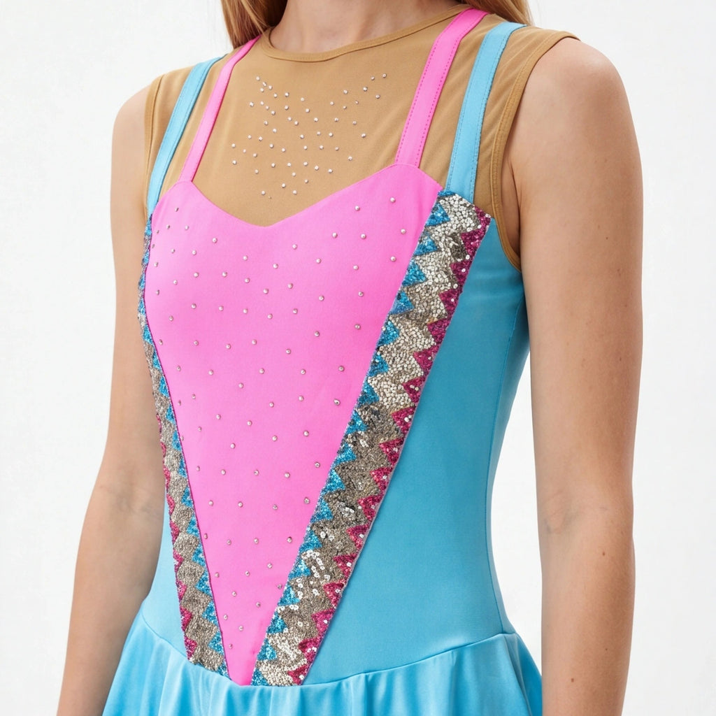 FSB Dress 024 Blue 14