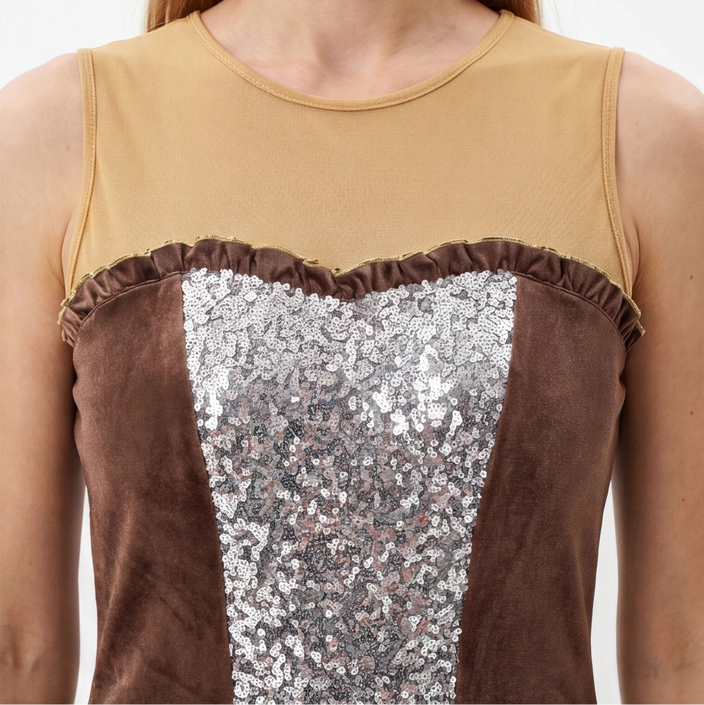FSB Dress 076 Brown 16